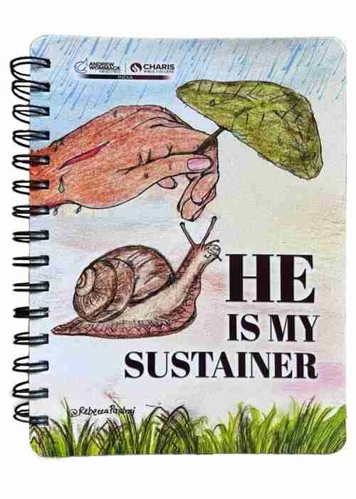 He Is My Sustainer - Spiral Note Book 2025